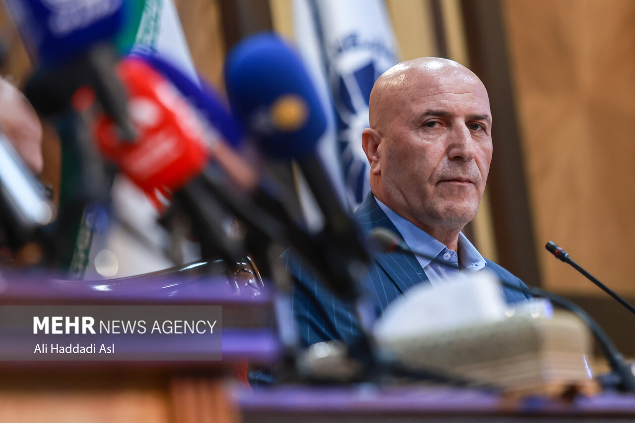 نشست خبری رئیس اتاق بازرگانی ایران با اصحاب رسانه