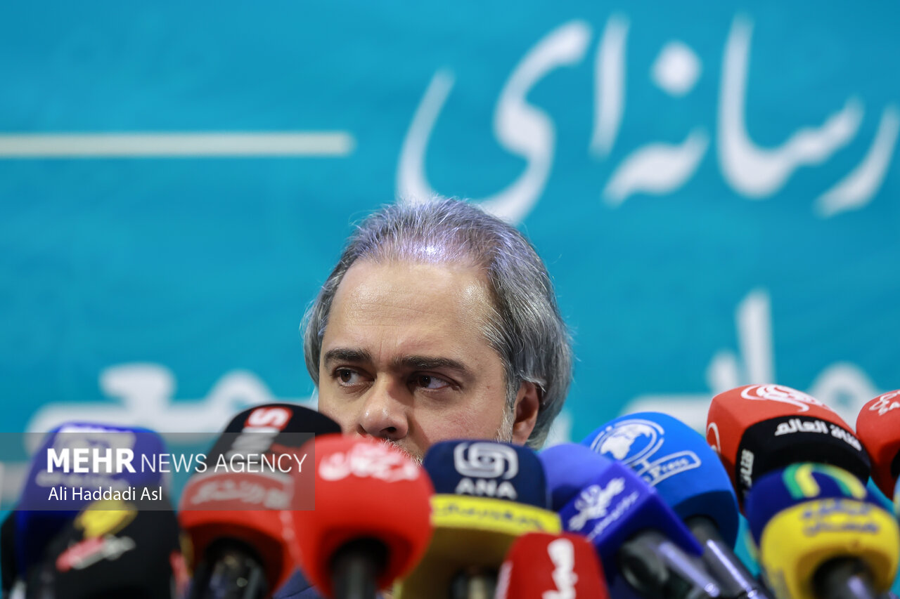 نشست خبری رئیس سازمان سینمایی