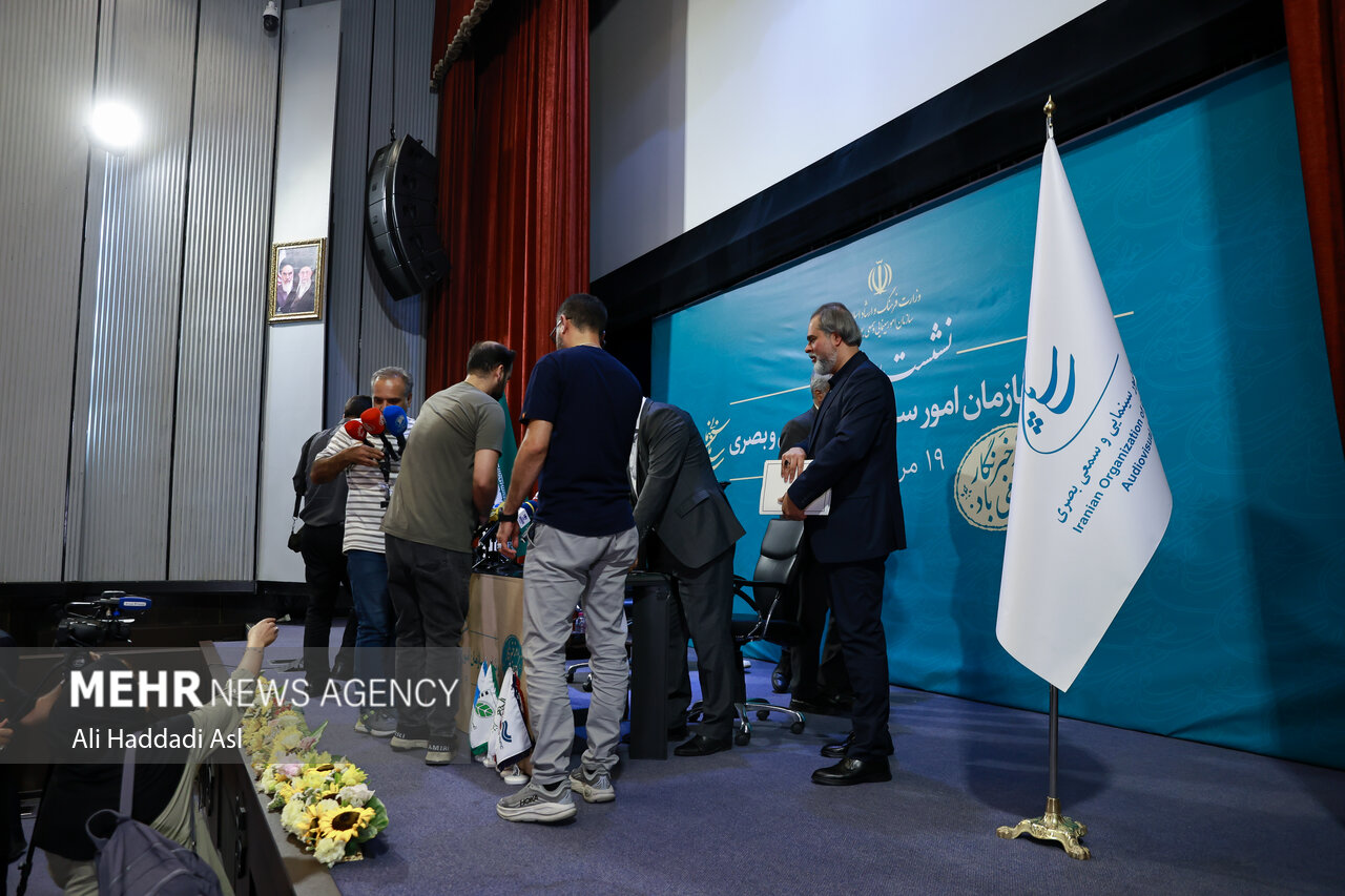 نشست خبری رئیس سازمان سینمایی