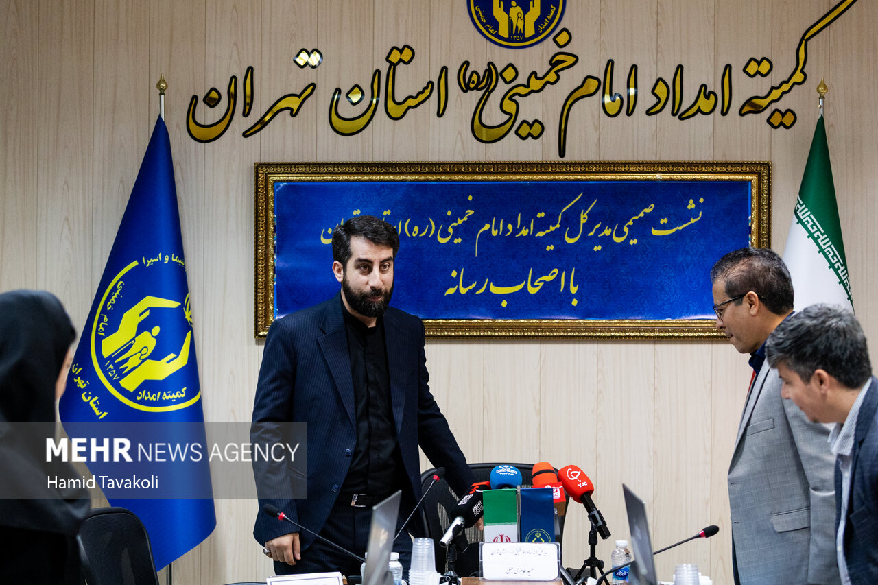 نشست خبری مدیر کل کمیته امداد استان تهران