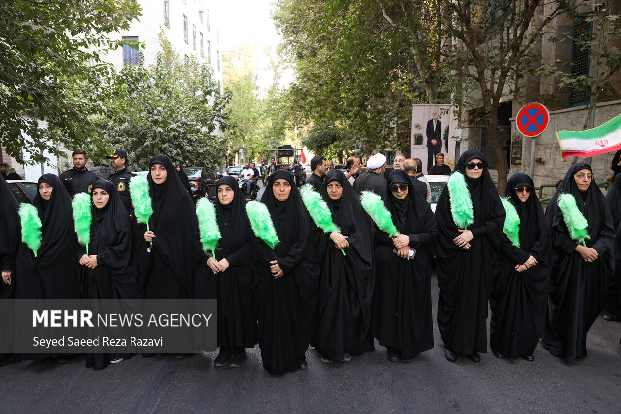 عزاداری خادمیاران رضوی در سوگ پیامبر اکرم(ص) و امام حسن مجتبی(ع)