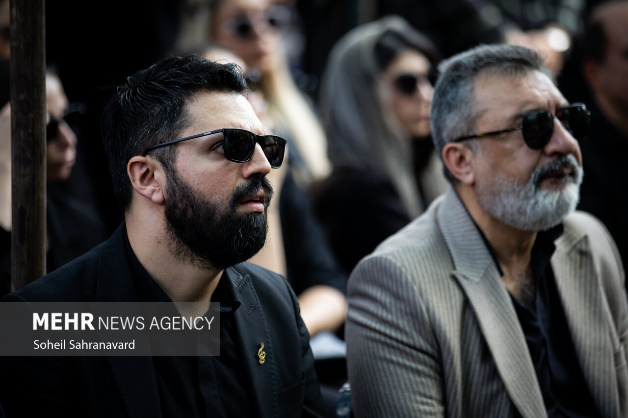 تشییع پیکر زنده‌یاد «ایرج خواجه امیری»