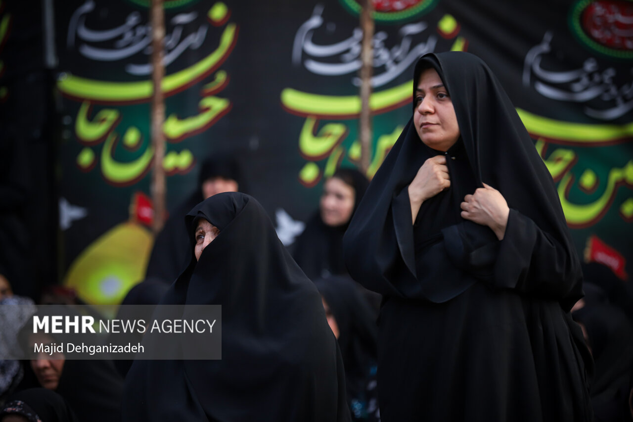 آیین عزاداری و نخل‌برداری شهادت امام رضا(ع) در مهریز