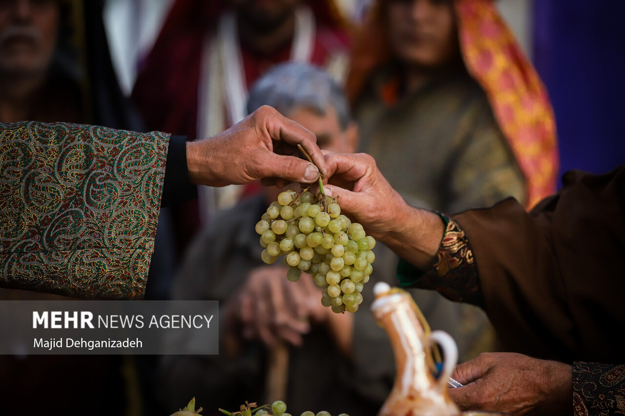 آیین عزاداری و نخل‌برداری شهادت امام رضا(ع) در مهریز