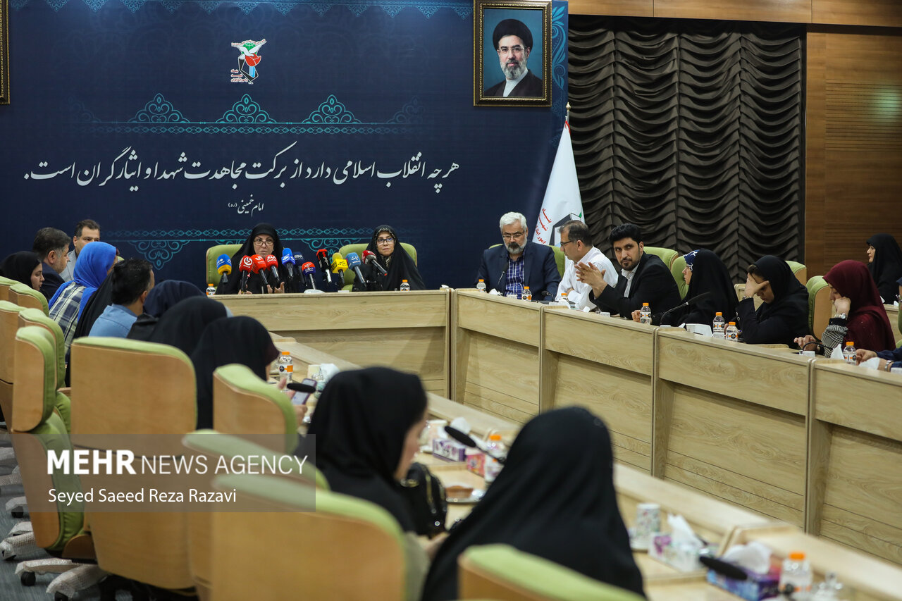 نشست خبری معاون بنیاد شهید و امور ایثارگران