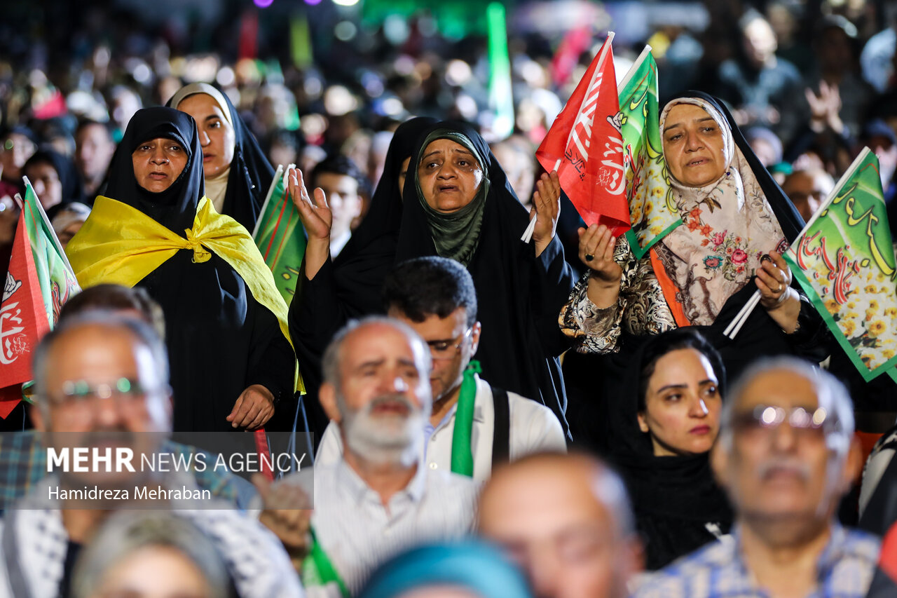 عید بیعت در میدان ولیعصر(عج)