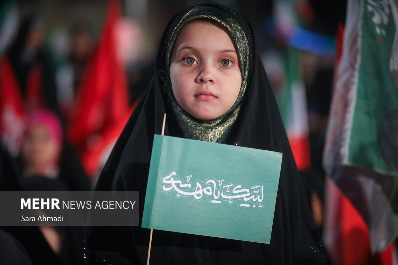 اجتماع بزرگ مردمی تجدید بیعت با حضرت ولی‌عصر(عج) در مشهد