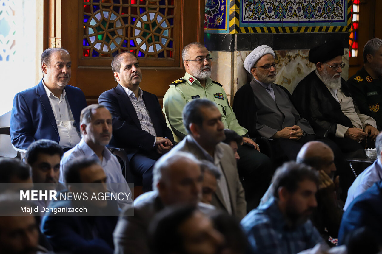 مراسم گرامیداشت شهدای دولت در یزد