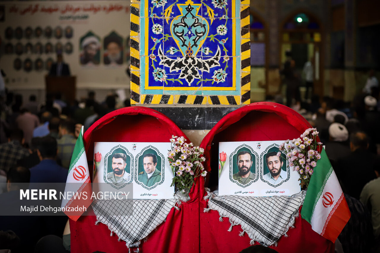 مراسم گرامیداشت شهدای دولت در یزد