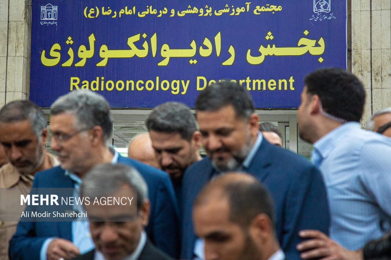 آیین افتتاح پروژه‌های بهداشتی در مشهد