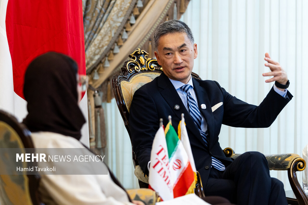 گفتگو با سفیر ژاپن در ایران