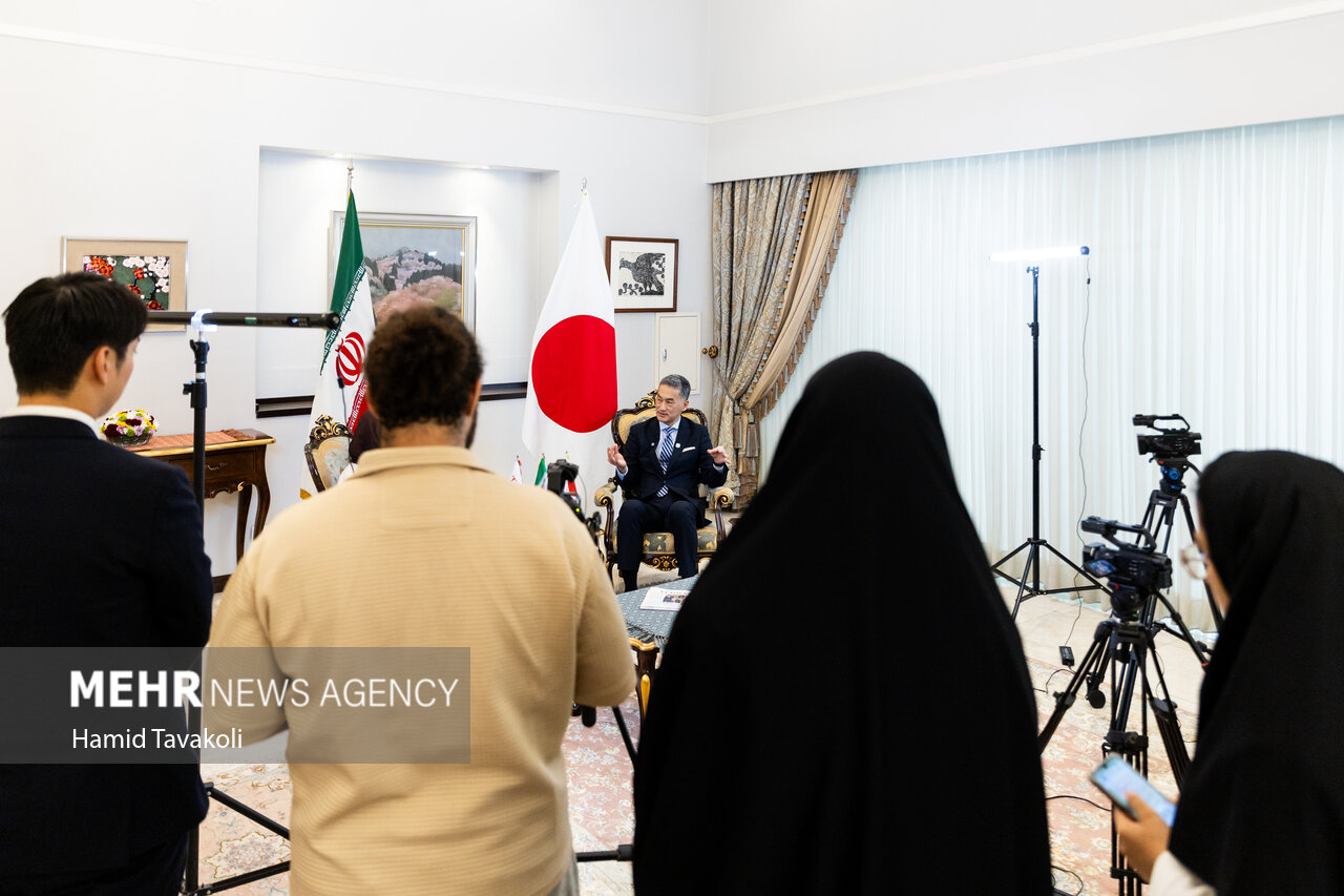 گفتگو با سفیر ژاپن در ایران