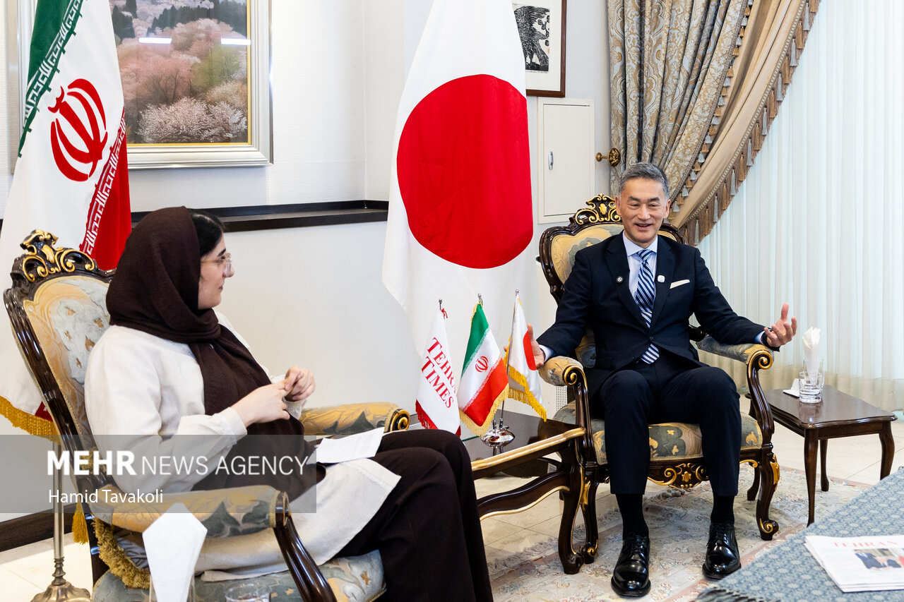 گفتگو با سفیر ژاپن در ایران