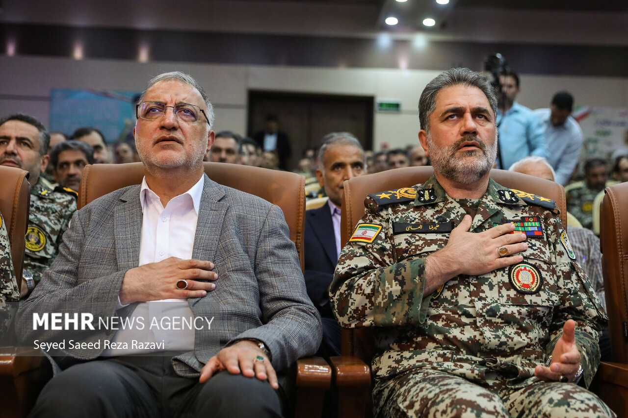 آیین بزرگداشت روز پدافند هوایی ارتش