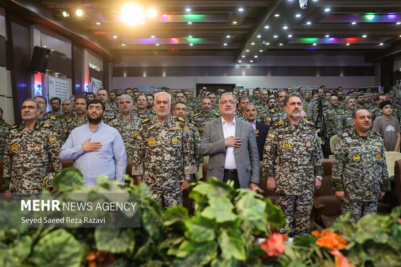 آیین بزرگداشت روز پدافند هوایی ارتش