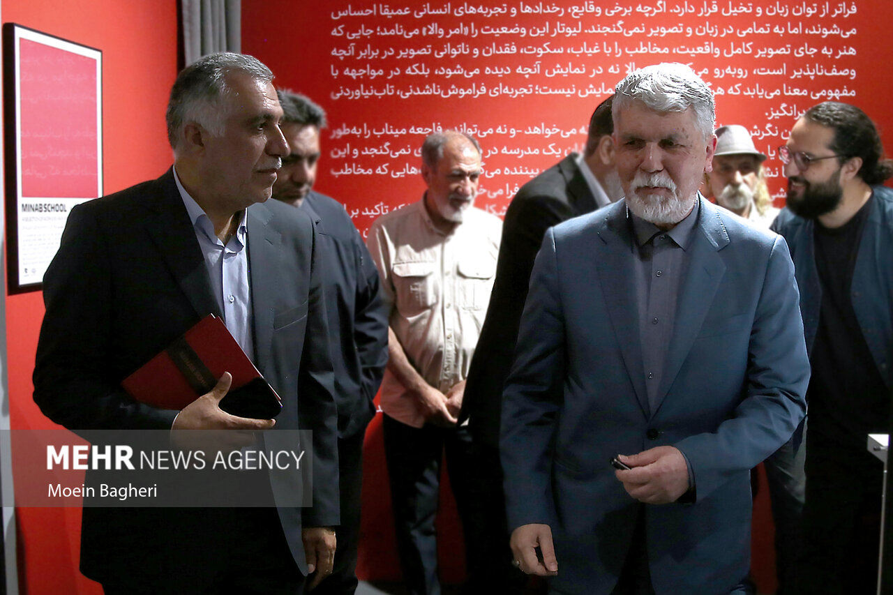 بازدید وزیر فرهنگ و ارشاد اسلامی از «مدرسه میناب»