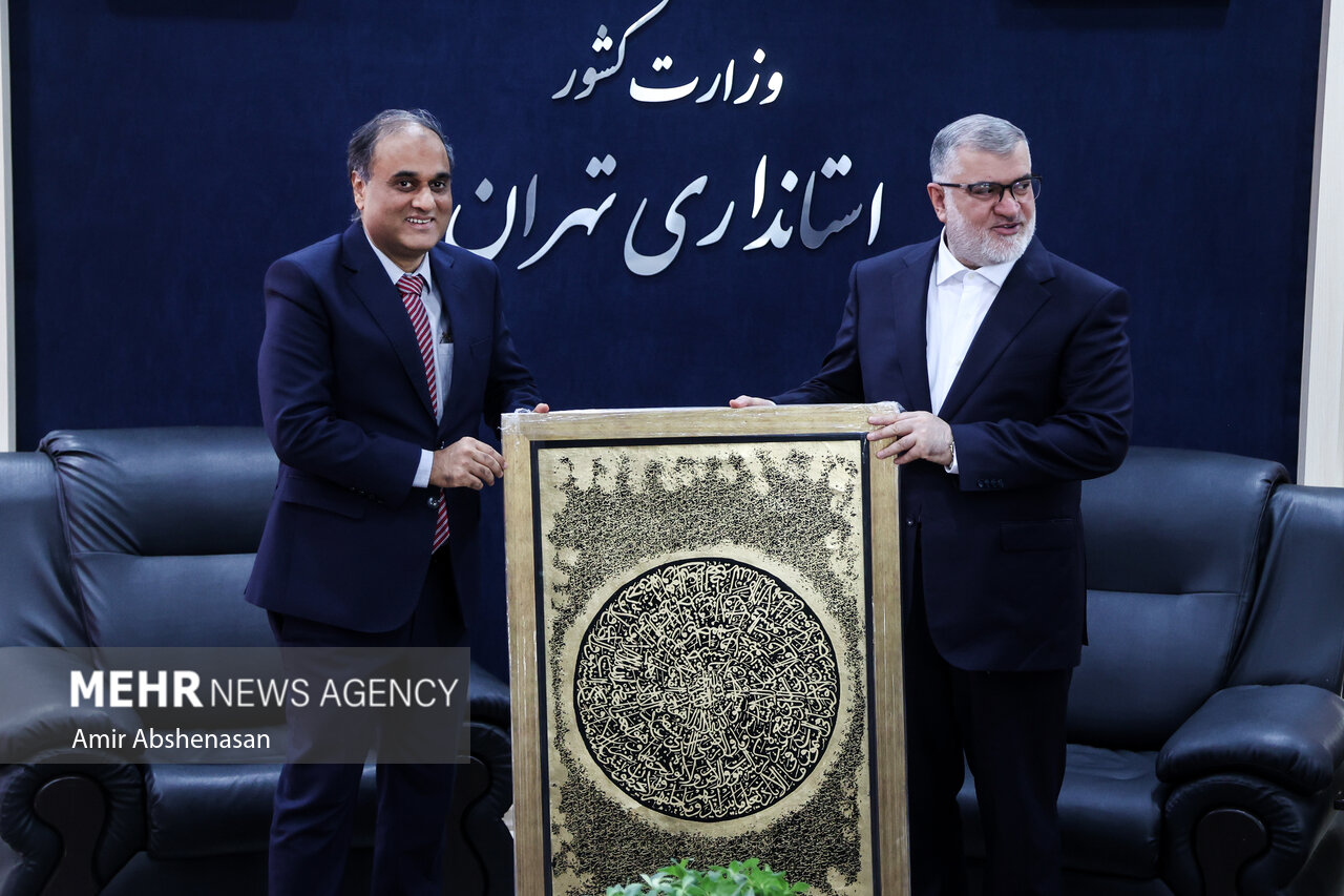 دیدار سفیر پاکستان با استاندار تهران