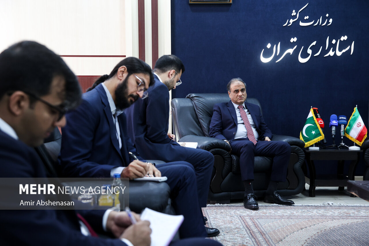 دیدار سفیر پاکستان با استاندار تهران