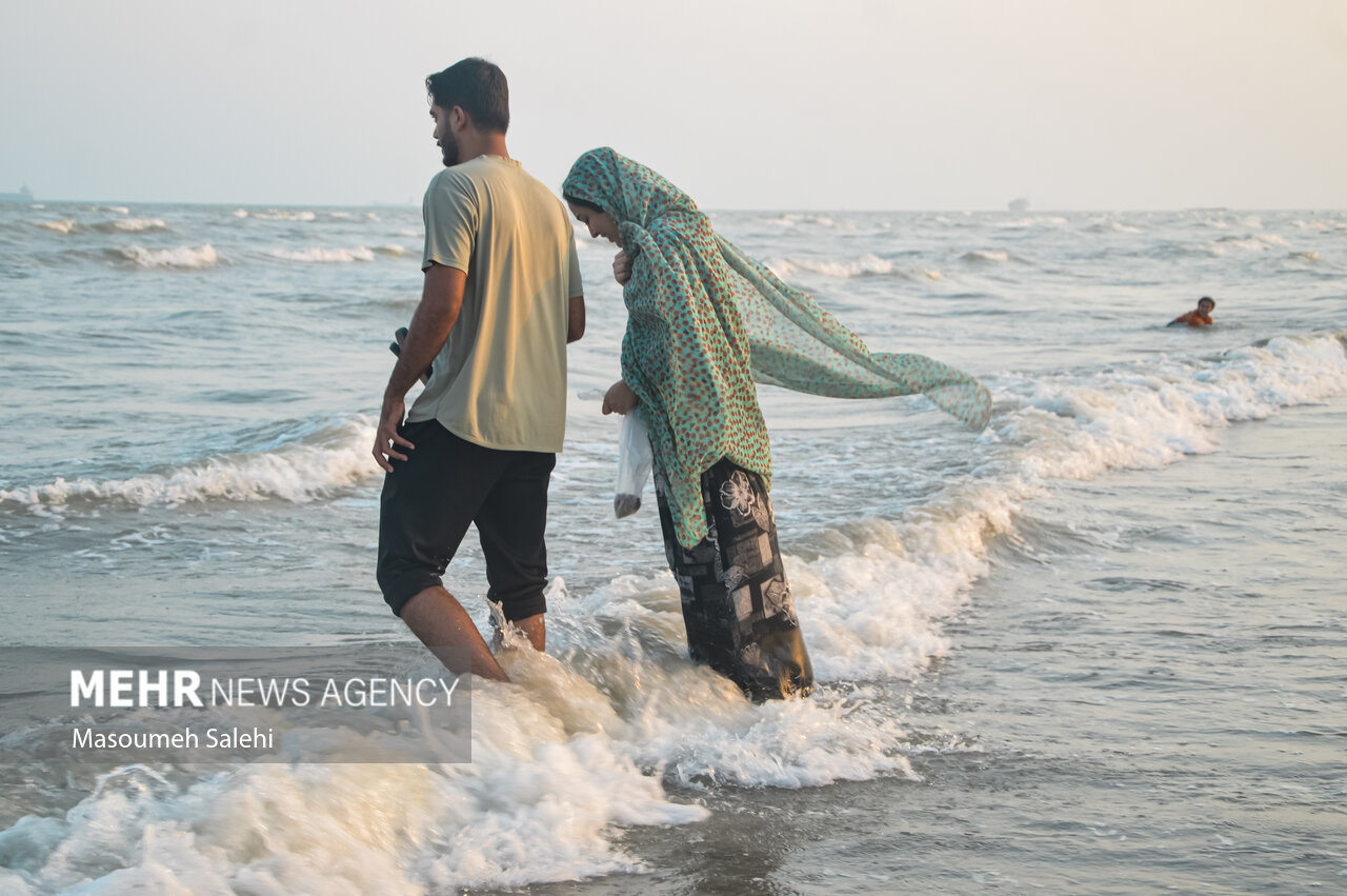 نبض زندگی در ساحل بندرعباس