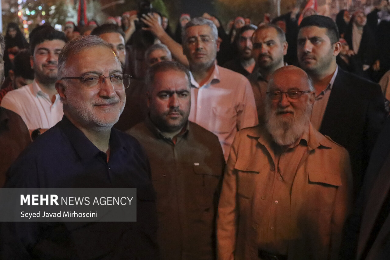 رونمایی از تندیس شهید سردار حاجی‌زاده در میدان ابوذر