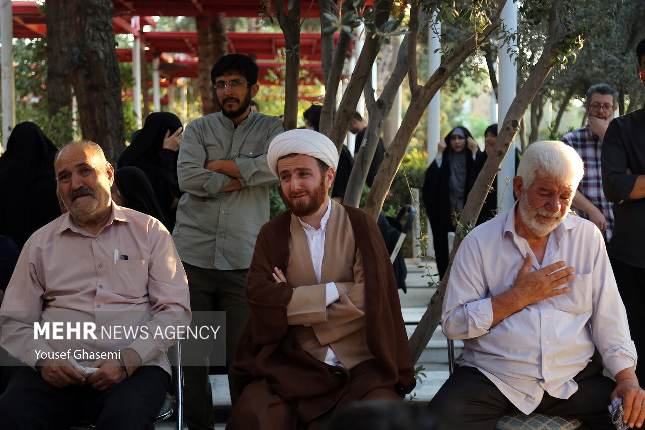 مراسم جشن تولد شهید نوجوان جنگ رمضان