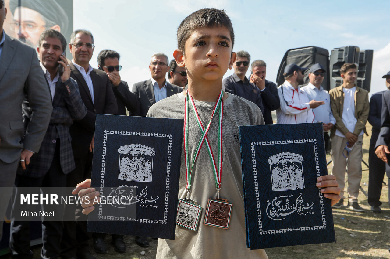 جشنواره فرهنگی ورزشی جام ستارخان در ورزقان