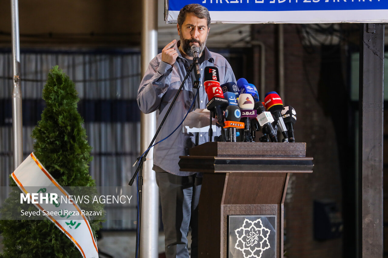 آیین رونمایی از سردیس شهید «حاج رمضان»