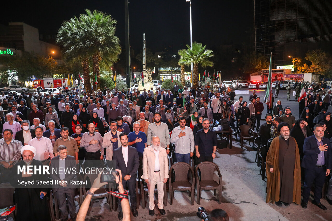 آیین رونمایی از سردیس شهید «حاج رمضان»