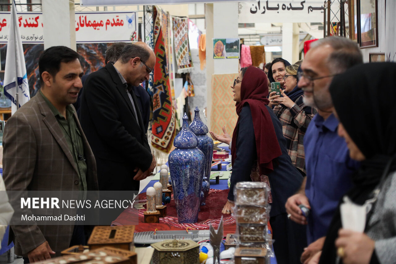 سومین نمایشگاه توانمندی بانوان در اردبیل