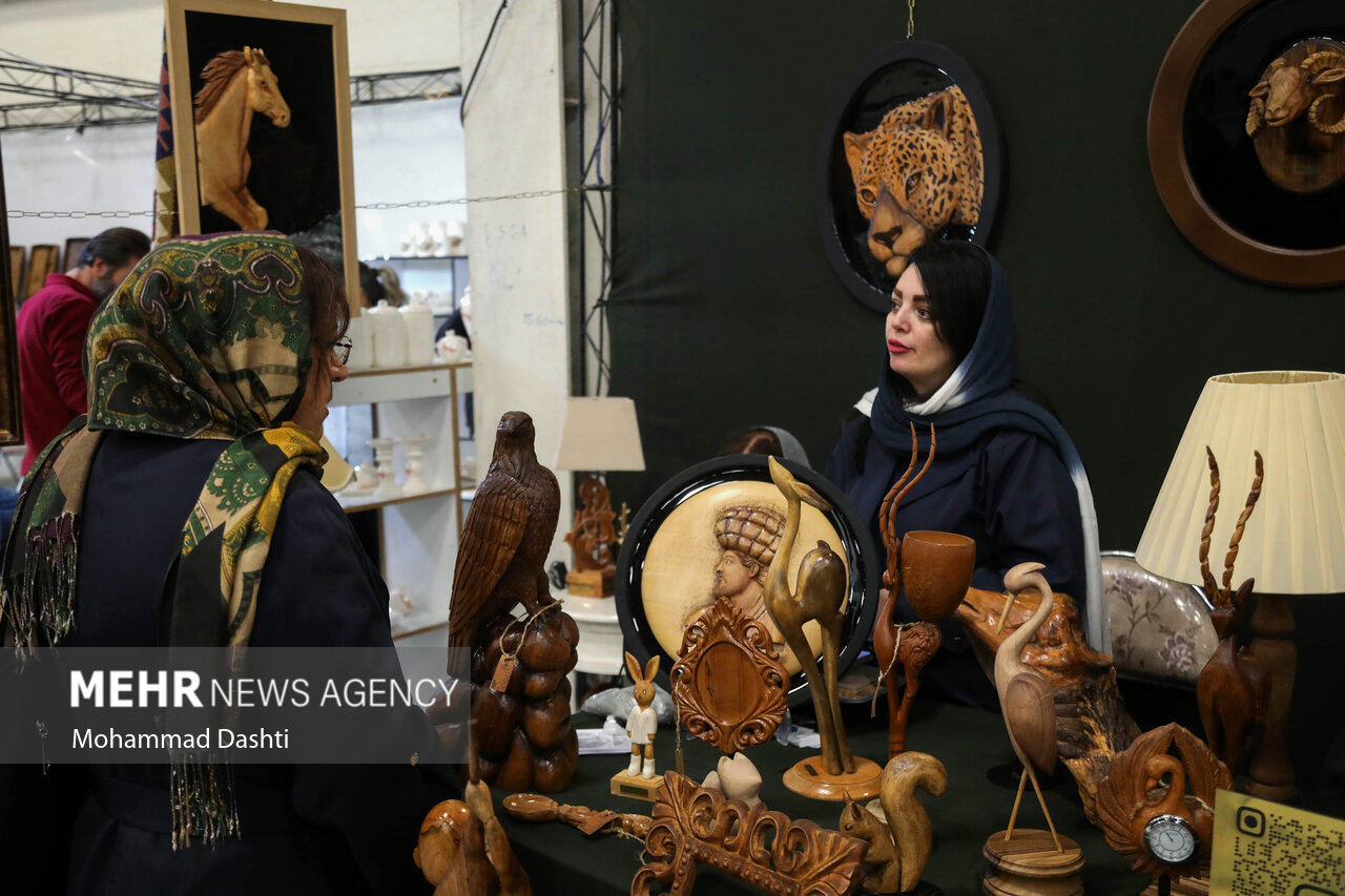 سومین نمایشگاه توانمندی بانوان در اردبیل