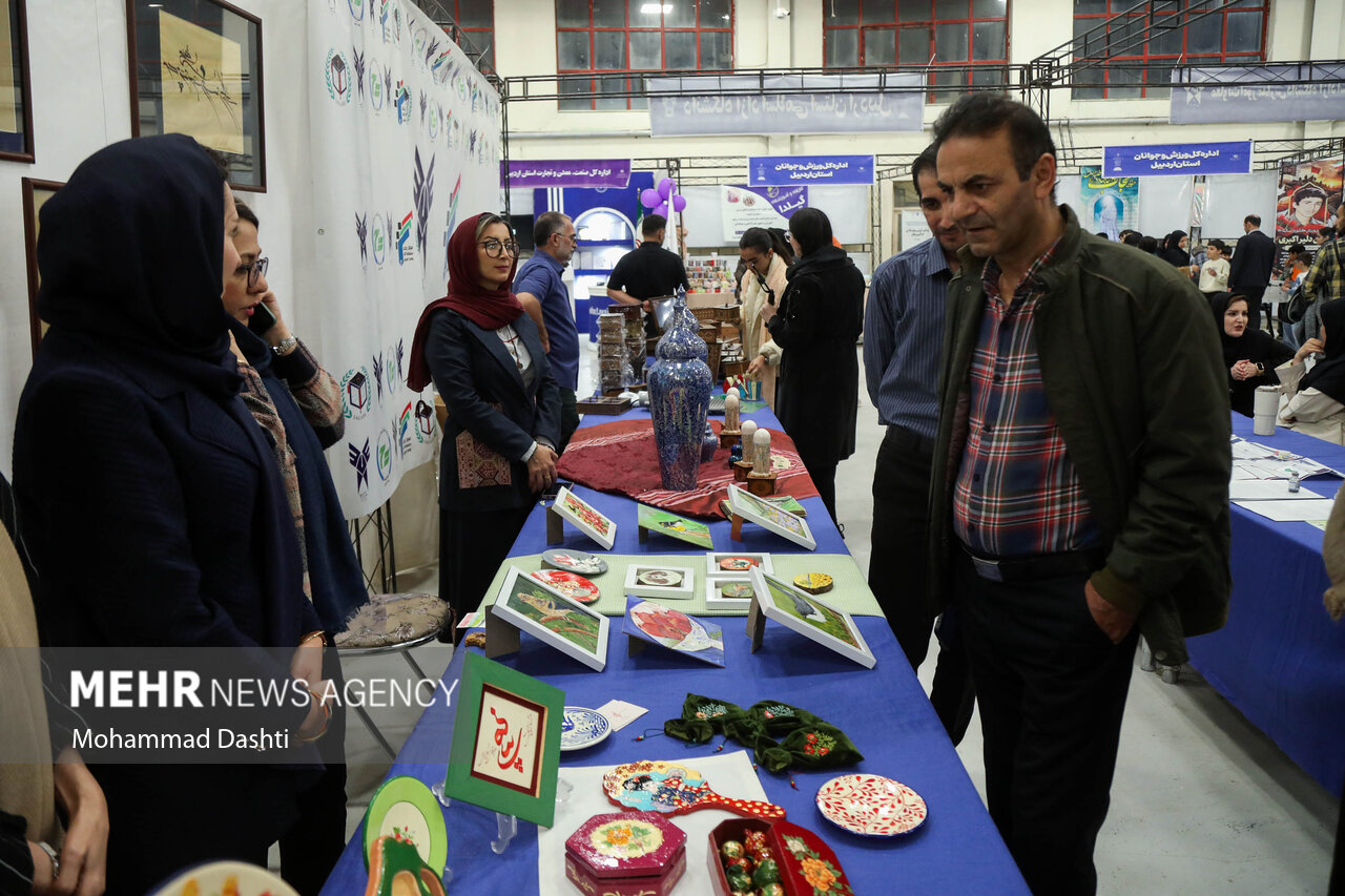 سومین نمایشگاه توانمندی بانوان در اردبیل
