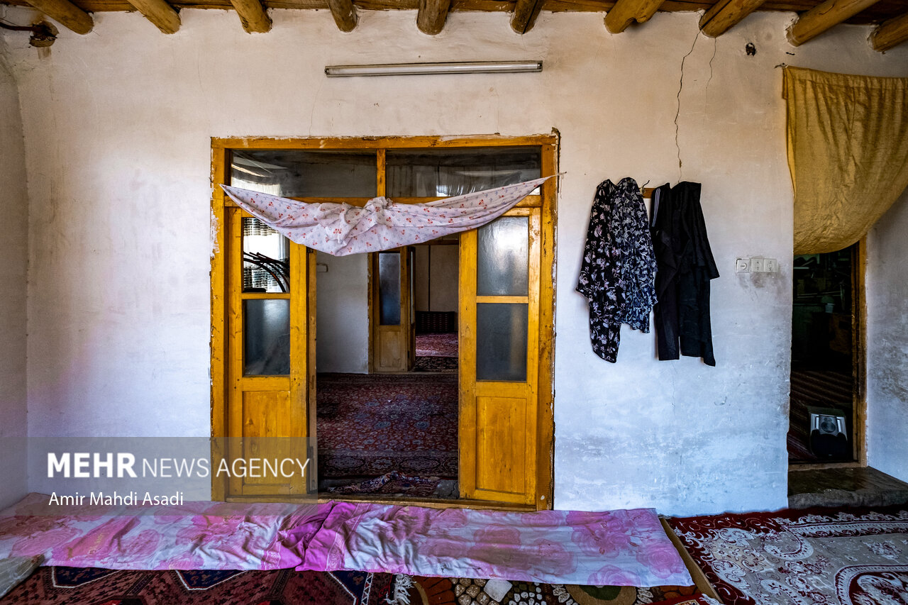 روستایی پلکانی در دل کوه‌های خراسان