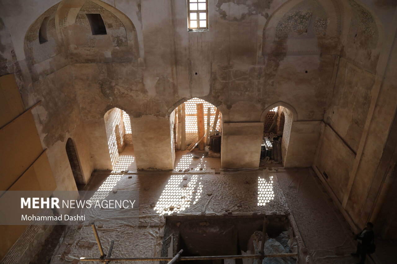 مسجد هزار ساله اردبیل در مسیر احیا