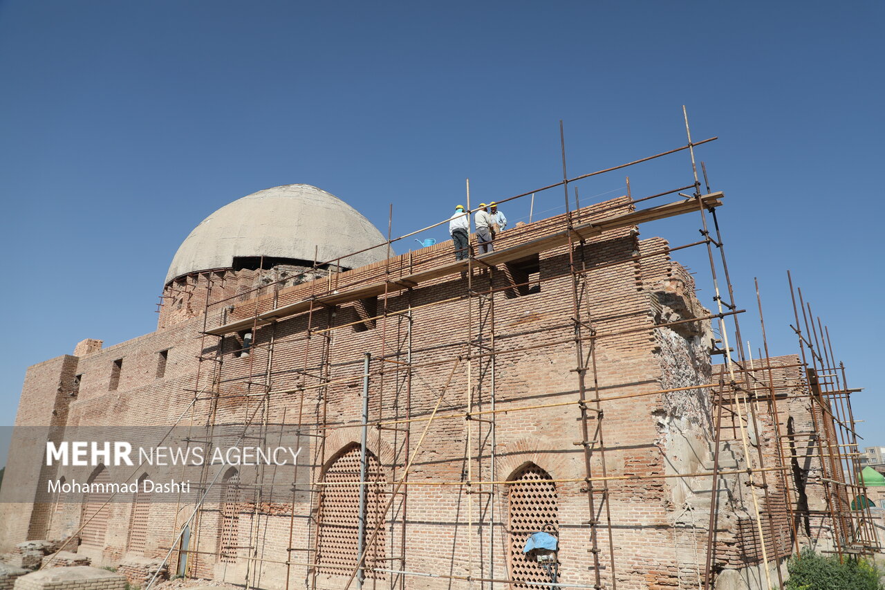 مسجد هزار ساله اردبیل در مسیر احیا