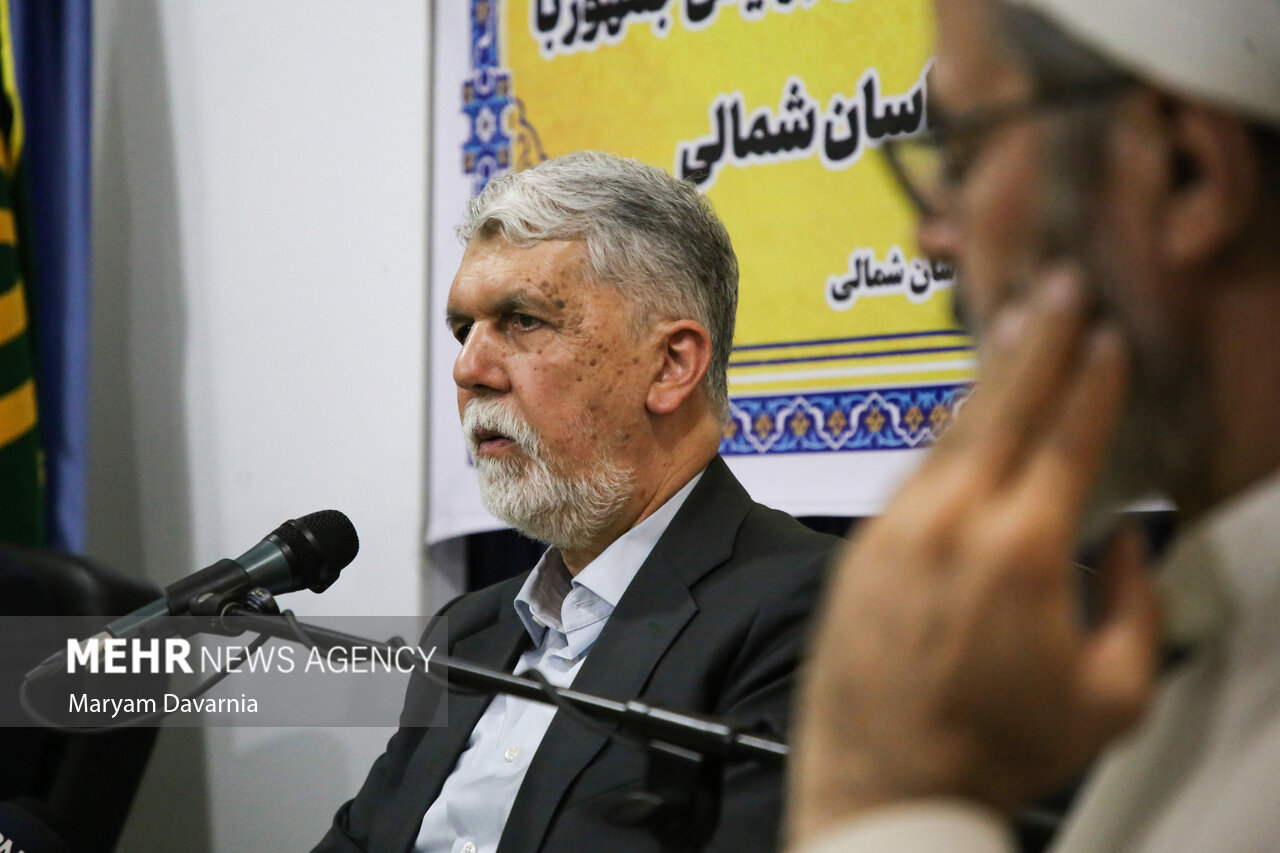 روز اول سفر وزیر ارشاد به خراسان‌شمالی
