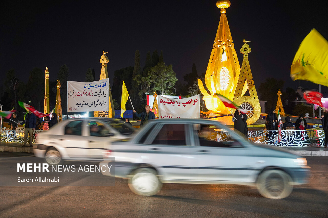 شب ۲۳۸ تجمعات شبانه در شیراز