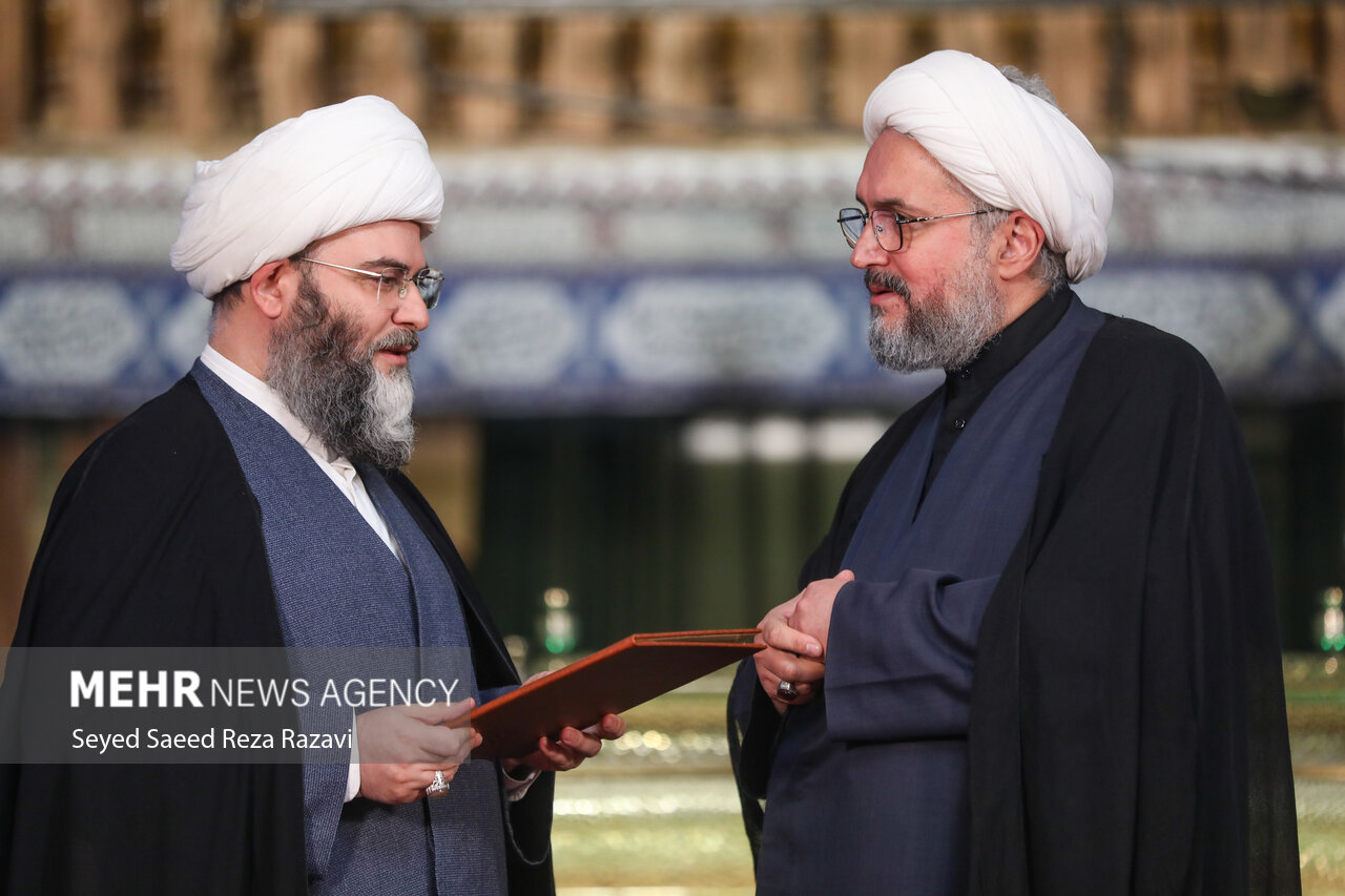مراسم تکریم و معارفه رئیس سازمان هیأت و تشکل‌های دینی کشور