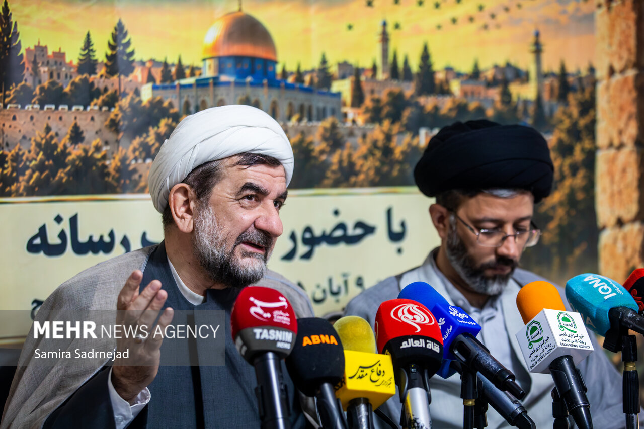 نشست خبری همایش ملی «زنگ بیداری از ایران تا فلسطین»