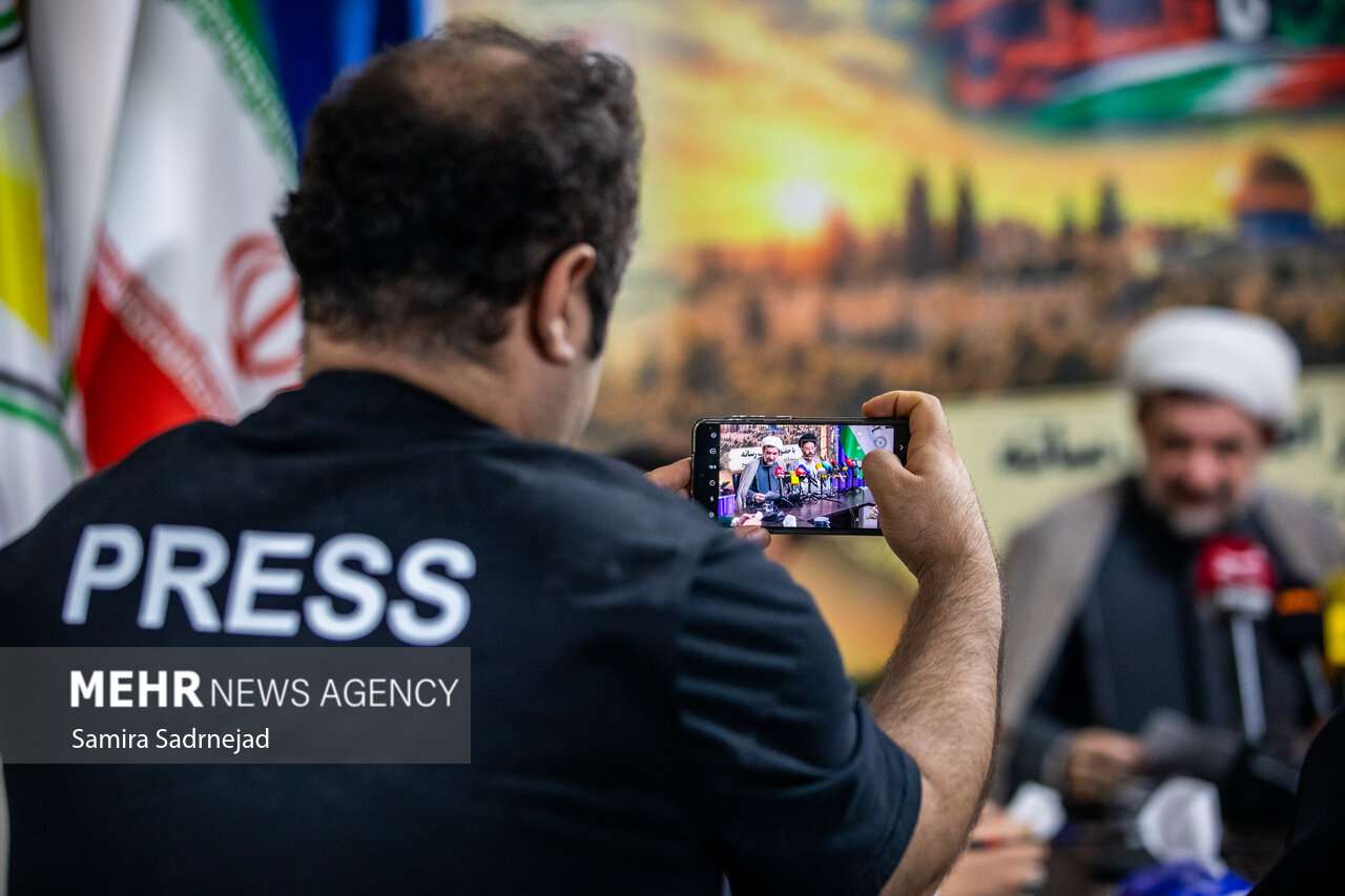 نشست خبری همایش ملی «زنگ بیداری از ایران تا فلسطین»