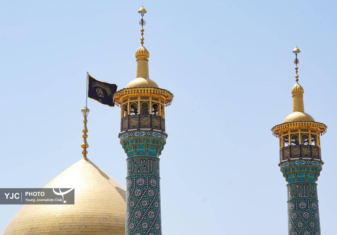 سیاهپوشی حرم کریمه اهل بیت سلام الله علیها در سوگ امام عسکری+تصاویر سیاهپوشی حرم کریمه اهل بیت سلام الله علیها در سوگ امام عسکری+تصاویر