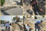 بهبود زیرساخت‌های بلوار نخلستان؛ اقدامات شهرداری منطقه ۴ برای جلوگیری از آب‌گرفتگی معابر