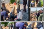 بازدید میدانی مدیر منطقه یک از پروژه خط لوله‌گذاری هدایت آب‌های سطحی در بلوارهای آیت‌الله بهبهانی و جمهوری