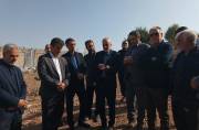 بازدید میدانی از وضعیت سیلاب و آسفالت معابر روستای حاجی‌علیان