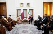 Top Iranian, Qatari diplomats hold talks in Tehran