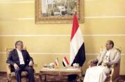 سفیر إیران فی صنعاء ینقل برقیة تهنئة إلى نائب وزیر الخارجیة الیمنی سفیر إیران فی صنعاء ینقل برقیة تهنئة إلى نائب وزیر الخارجیة الیمنی