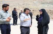 تأکید مدیرکل محیط‌زیست قم بر رفع فوری آلودگی معدن باریت روستای زیزگان