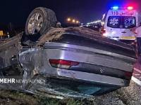 واژگونی زانتیا در محور گچساران یک کشته و دو مصدوم برجا گذاشت