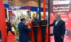 رونمایی از نسل جدید باتریهای آذرباتری ارومیه در نمایشگاه تبریز رونمایی از نسل جدید باتریهای آذرباتری ارومیه در نمایشگاه تبریز
