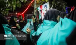 بدرقه کاروان دانش‌آموزی اربعین حسینی از مشهد