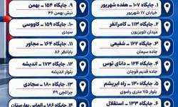 آدرس ۱۵ جایگاه منتخب بنزین آزاد به صورت شبانهروزی در مشهد اعلام شد آدرس ۱۵ جایگاه منتخب بنزین آزاد به صورت شبانهروزی در مشهد اعلام شد
